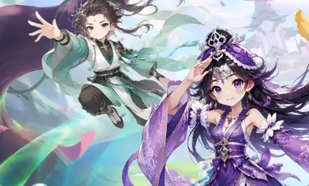 翻滚吧天神(0.1折天天2000代金)一款东方玄幻美术风格的休闲塔防策略游戏